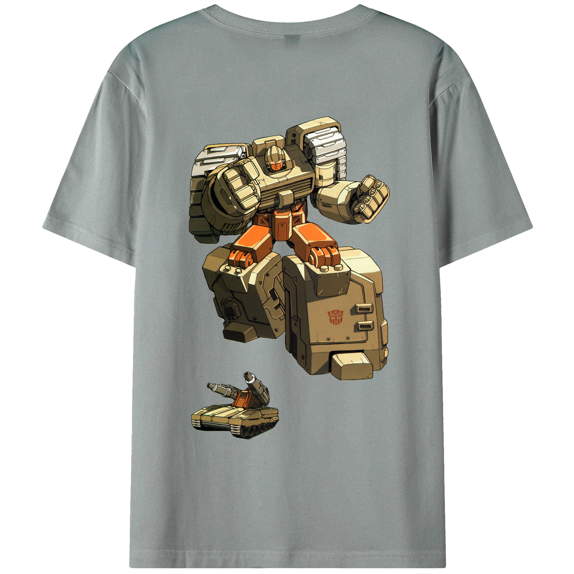 （画像用）  綿100％ メンズ半袖Tシャツ（バックプリント） 通気性